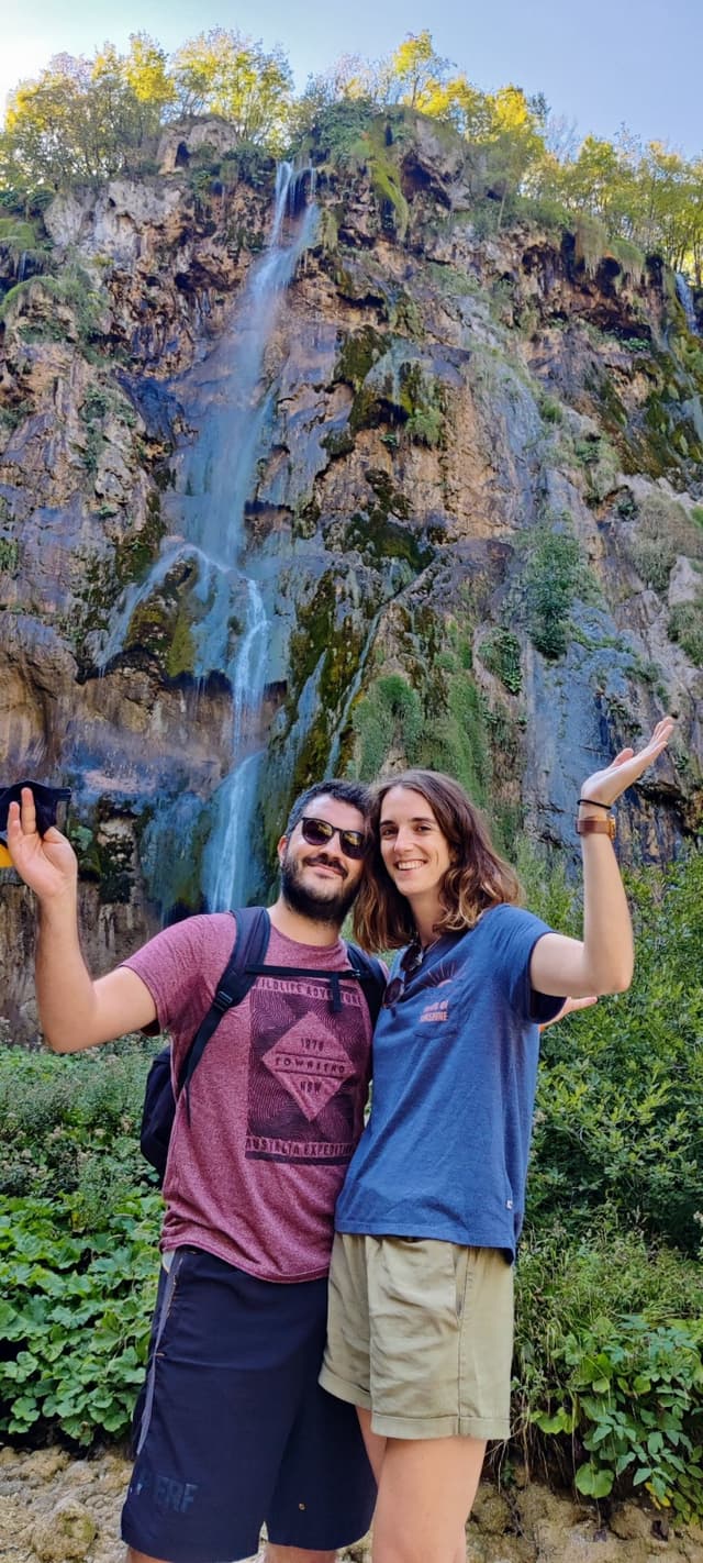 Couple standing